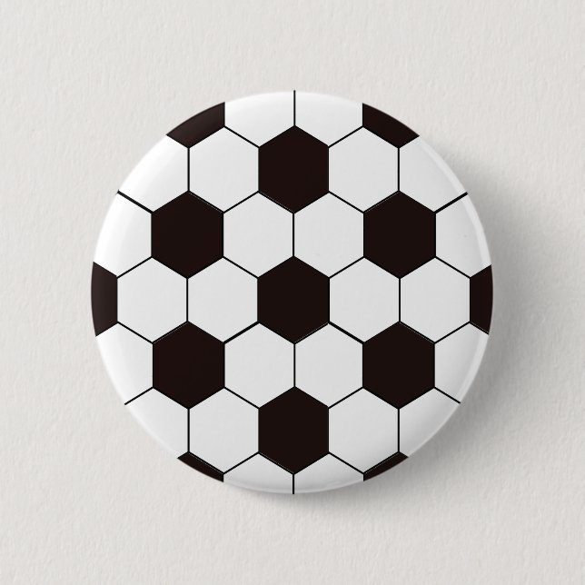 Soccer | Football pattern Button (Front)