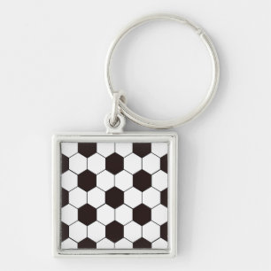soccer   Football pattern Keychain
