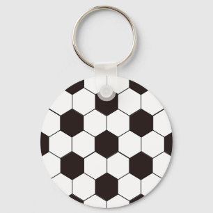 soccer Football pattern Keychain