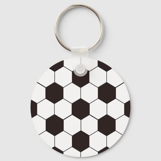 soccer | Football pattern Keychain (Front)