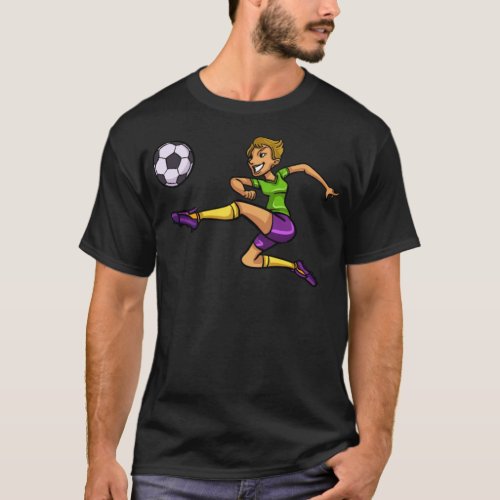 Soccer Football Player I Know Play Like Girl chile T_Shirt