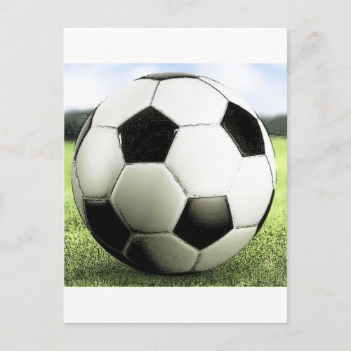 Soccer _ Football Postcard