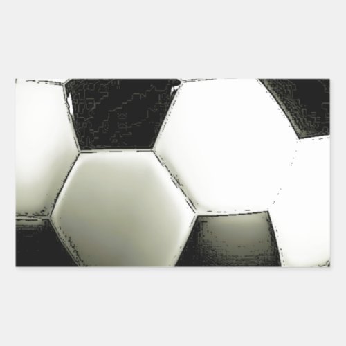 Soccer _ Football Rectangular Sticker