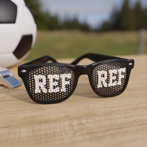 Soccer Football Referee Sports Retro Sunglasses