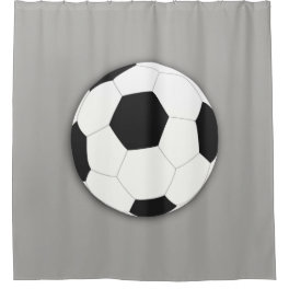 Soccer FootBall Sport Shower Curtain