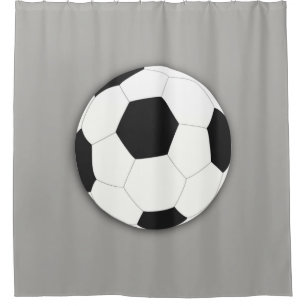 Soccer FootBall Sport Shower Curtain