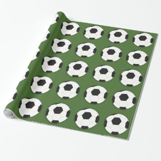 Soccer FootBall Sport Wrapping Paper
