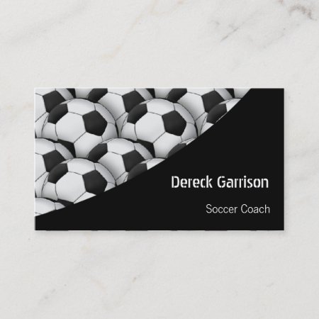 Soccer | Football Sports Coach Business Card