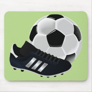 Soccer / Football theme soccer ball Mouse Pad
