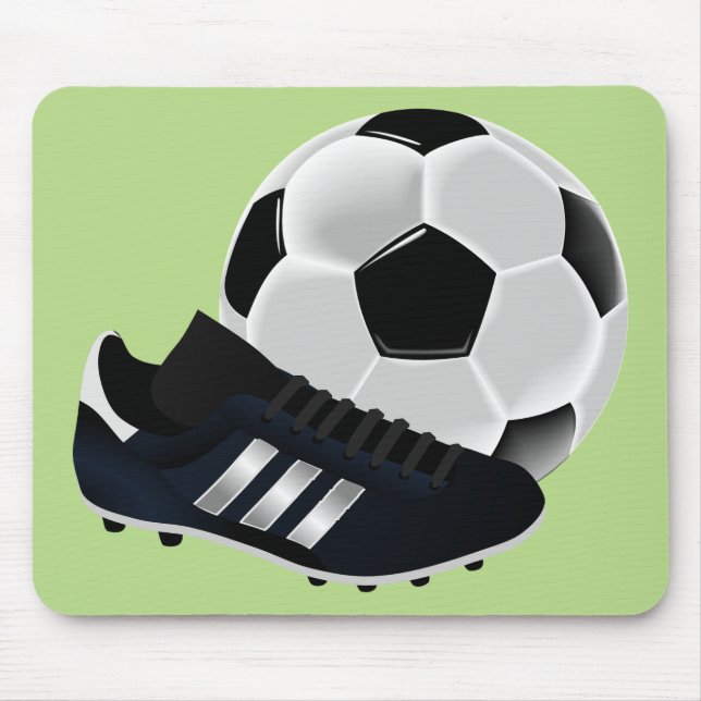 Soccer / Football theme soccer ball Mouse Pad (Front)