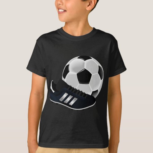 Soccer  Football theme soccer ball T_Shirt