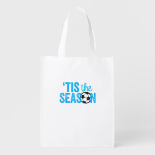 Soccer For Teen Girls Tis The Season Grocery Bag