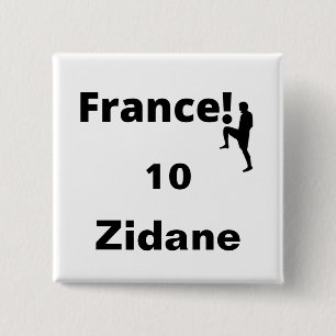 Soccer France, customizable Button