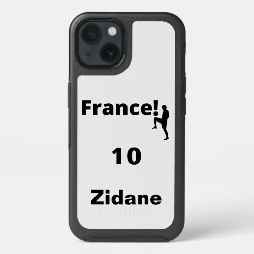 Soccer France customizable iPhone 13 Case