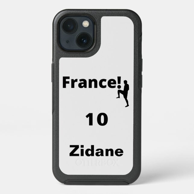 Soccer France, customizable Otterbox iPhone Case (Back)