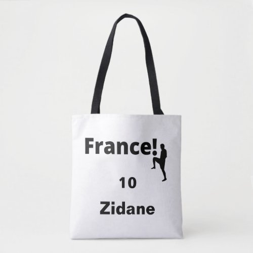 Soccer France customizable Tote Bag