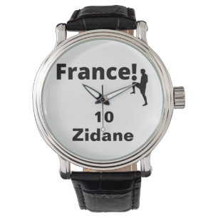 Soccer France, customizable Watch