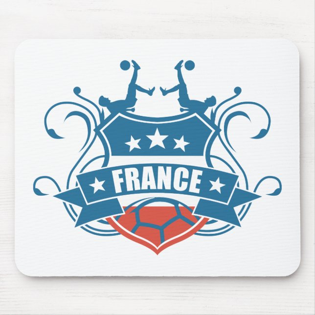 soccer FRANCE Mouse Pad (Front)