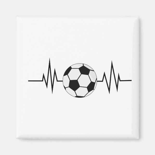 Soccer Frequency Magnet (Front)