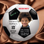 Soccer Fun Photo Birthday Epic Party Invitation at Zazzle