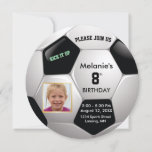 Soccer Fun ⚽  Photo Birthday Epic Party  Invitation