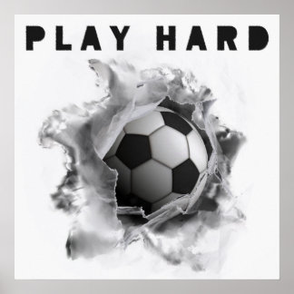 Soccer Futbol Motivation Poster