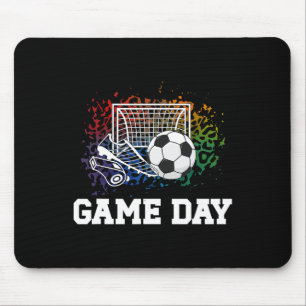 Soccer Game Day Goal Game Day Soccer Mouse Pad