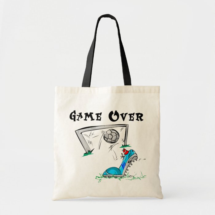 Soccer Game Over T shirts and Gifts Tote Bags