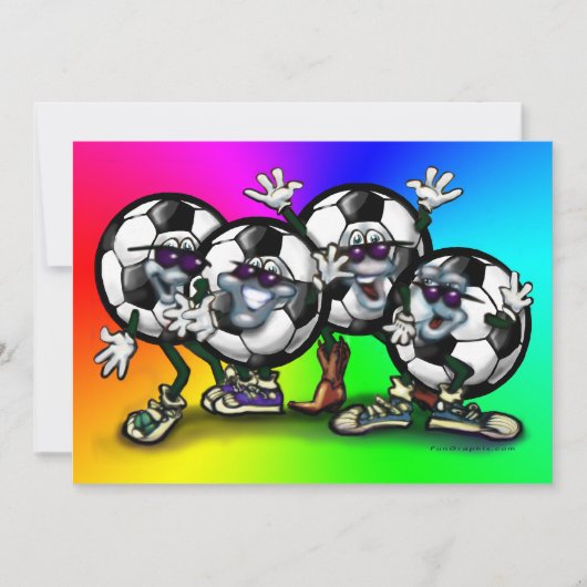 Soccer Gang Rainbow Card (Front)