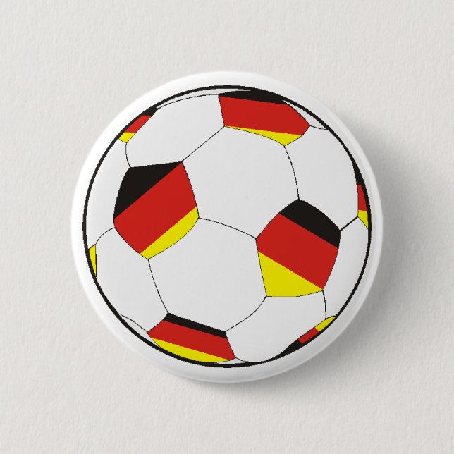 soccer Germany Button (Front)