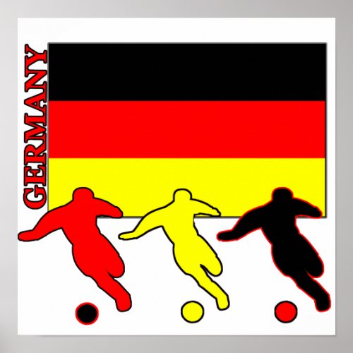 Soccer Germany Poster