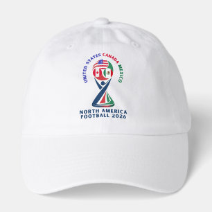 Soccer Gift for USA Canada Mexico Fans Hat