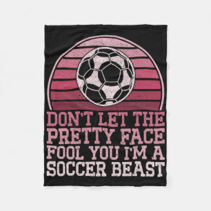 Soccer Gigi Grandma Sport Lover Birthday Mother's Fleece Blanket