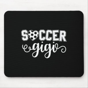 Soccer Gigi Grandma Sport Lover Birthday Mother's  Mouse Pad
