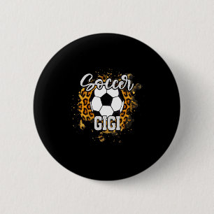 Soccer Gigi Vintage Soccer Family Matching T Shirt Button
