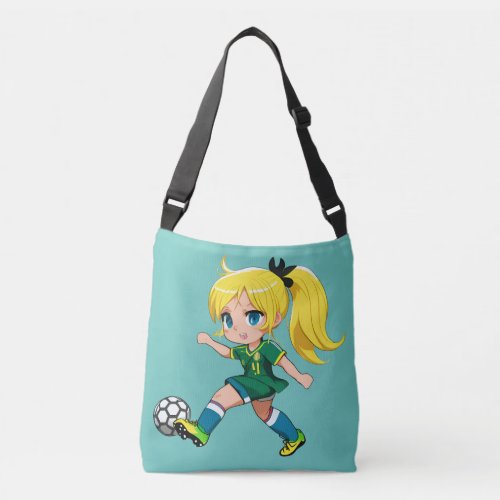 Soccer Girl Crossbody Bag