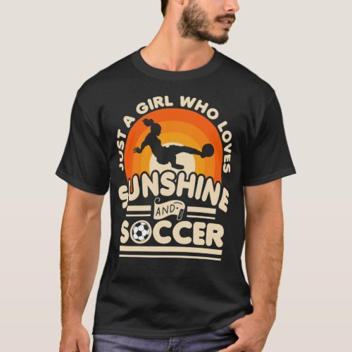 Soccer Girl Gift football shirt 