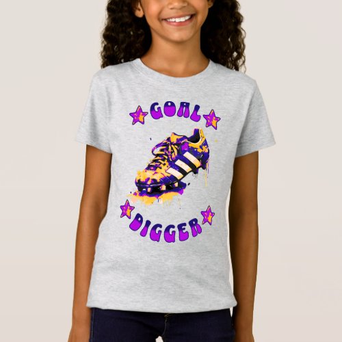 Soccer Girl Goal Digger Cool T_Shirt