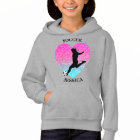 Soccer Girl Heart Hoodie w/ Name 