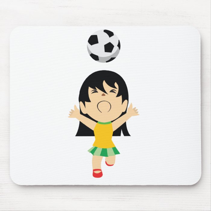 Soccer Girl Mousepads