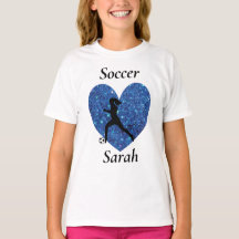 Soccer Girl, Personalized Name soccer Girl