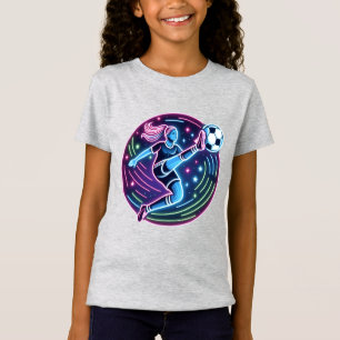Soccer girl player T-Shirt