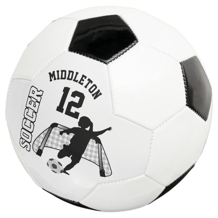 Soccer Girl Soccer Ball