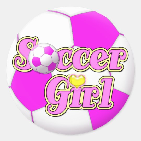 Soccer Girl Stickers 