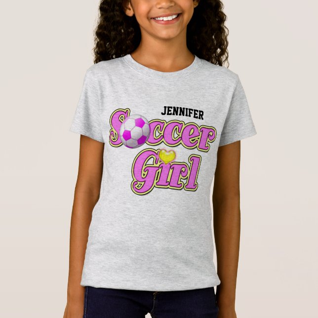 Soccer Girl T-Shirt (Front)