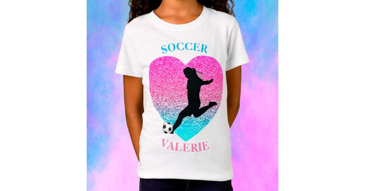 Soccer Girl TShirt Zazzle