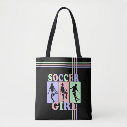 Soccer Girl Tote Bag