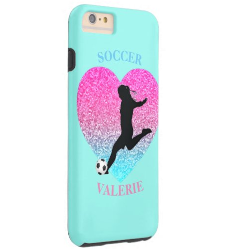 Soccer Girls Mint Case_Mate iPhone Case