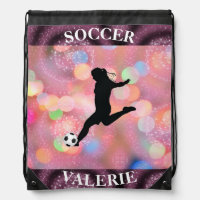 Soccer Girls Plum Sparkle Color Blast