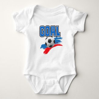 Soccer Goal  Baby Bodysuit